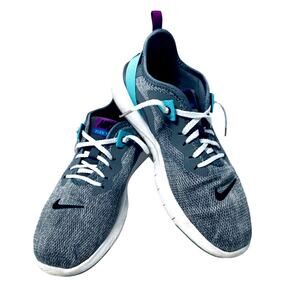 Nike Flex TR9 Training Gray Teal Lightweight AQ7491-005 Women's Size 6.5